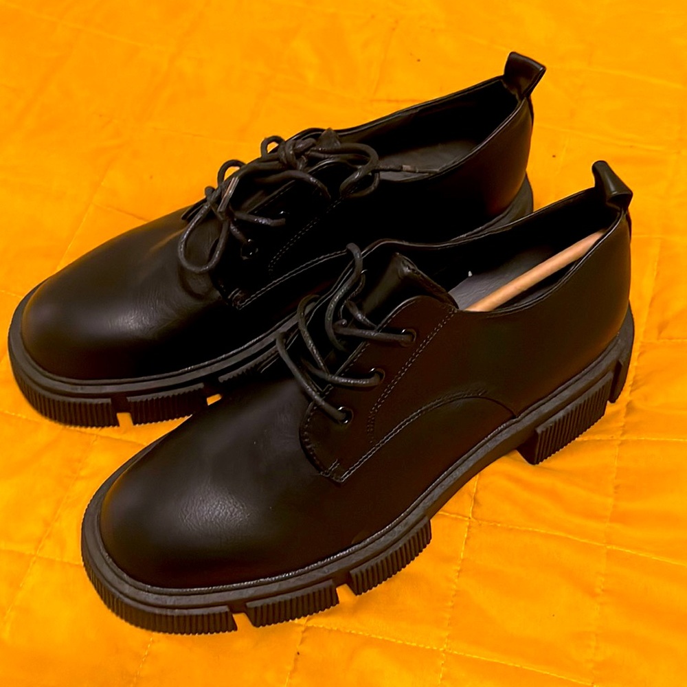 Brand new Black Loafers or Dress Shoes